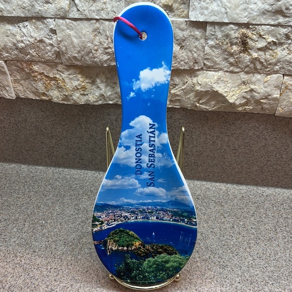 Decorative spoon rest or for wall display from Donostia San Sebastián, Spain - Picture 2 of 12
